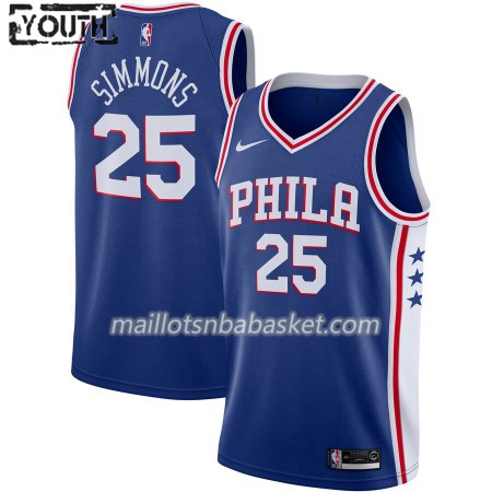 Maillot Enfant Philadelphia 76ers Ben Simmons 25 2019-20 Nike Icon Edition Swingman